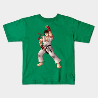 Ryu from STREET FIGHTER Kids T-Shirt